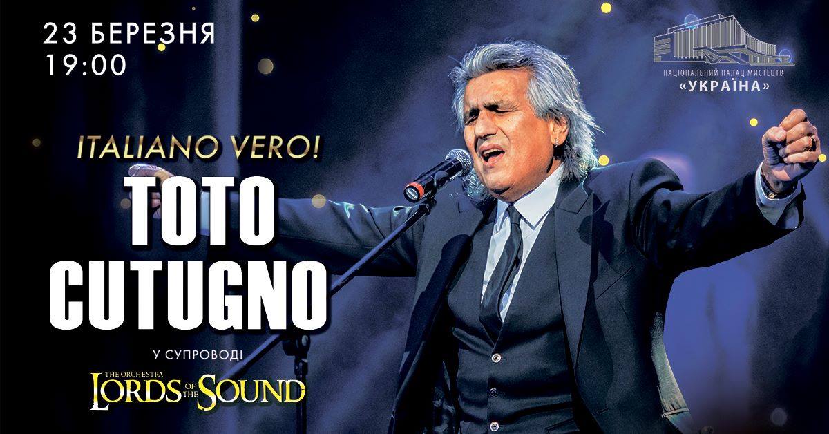 Toto Cutugno concert - Kiev, Ucraina (23 martie 2019)