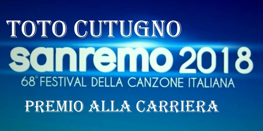 Sanremo 2018 - Premio alla carriera