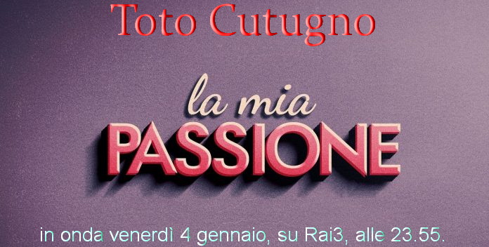 Toto Cutugno - La mia passione (Rai3)