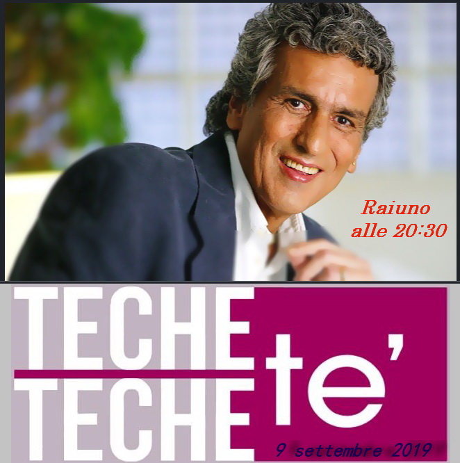 Toto Cutugno - Techetechete (raiuno, 9 septembrie 2019)